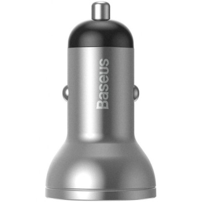 АЗП Baseus Digital Display Dual USB 4.8A Car Charger 24W (CCBX)