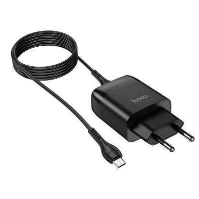 МЗП Hoco C72Q Glorious QC3.0 18W (1USB/3A) + MicroUSB