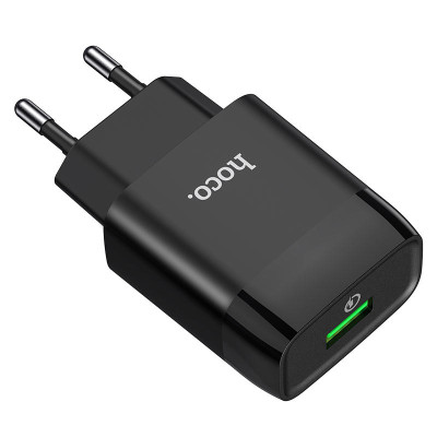 МЗП Hoco C72Q Glorious QC3.0 18W (1USB/3A) + MicroUSB