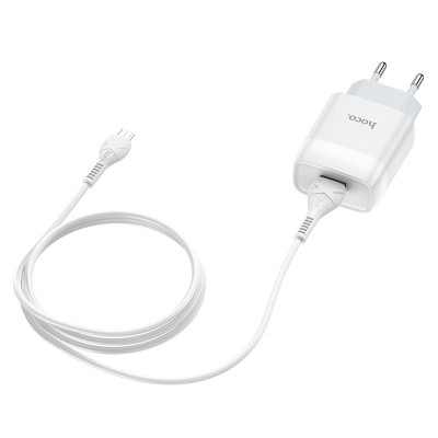 МЗП Hoco C72A (1USB/2.1A) + MicroUSB