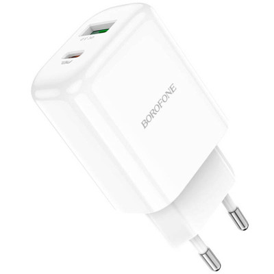 МЗП Borofone BN4 PD20W+QC3.0 (1USB/1Type-C/3A)