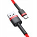 Дата кабель Baseus Cafule Type-C Cable 3A (1m) (CATKLF-B)