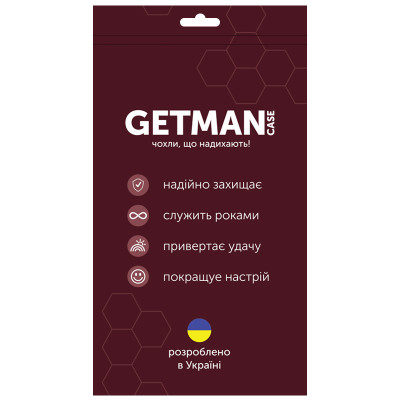 TPU чохол GETMAN Clear 1,0 mm для Apple iPhone 11 Pro