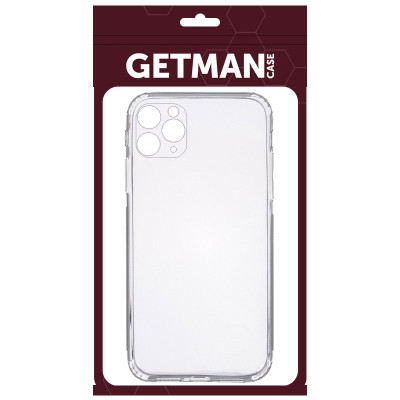 TPU чохол GETMAN Clear 1,0 mm для Apple iPhone 11 Pro